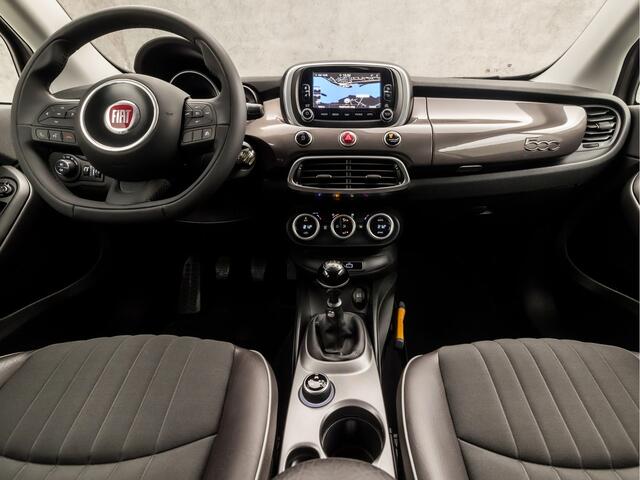 Fiat 500X 1.4 Turbo MultiAir PopStar 141Pk (NAVIGATIE, CLIMATE, GETINT GLAS, LEDER, SPORTSTOELEN, ELEK PAKKET, LM VELGEN, NIEUWSTAAT)
