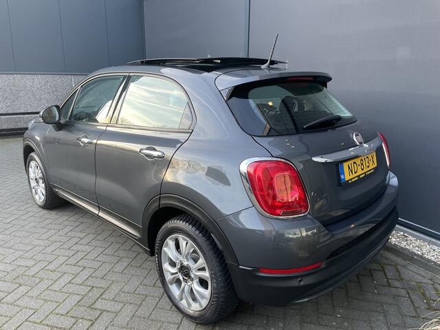 Fiat 500X 1.4 Turbo MultiAir PopStar Schuif/ kanteldak - Airco - Cruise control - Navigatie - Parkeersensor achter - All season banden - Stuur multifunctioneel - Bluetooth - Stuur leder - Mistlampen voor - Licht metalen velgen 1
