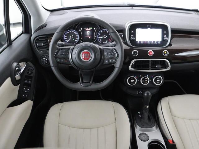 Fiat 500X 1.3 FireFly Turbo 150 Connect Yacht Club Capri | Carplay | Open-schuifkanteldak | LED | LEER | Automaat | Camera | Navigatie | DAB | LM |Climate control | Cruise control
