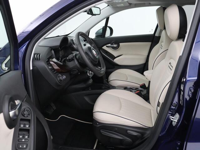 Fiat 500X 1.3 FireFly Turbo 150 Connect Yacht Club Capri | Carplay | Open-schuifkanteldak | LED | LEER | Automaat | Camera | Navigatie | DAB | LM |Climate control | Cruise control