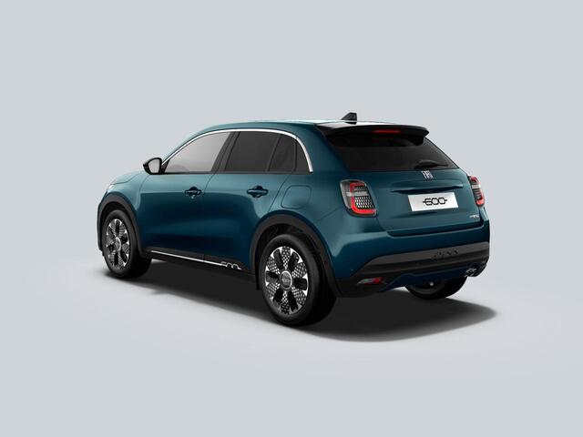 Fiat 600 1.2 Hybrid 145pk La Prima | Clima | Adapt. Cruise | Camera | BSM | 18" | Stoelverwarming | Apple Carplay | Elektr. A-Klep