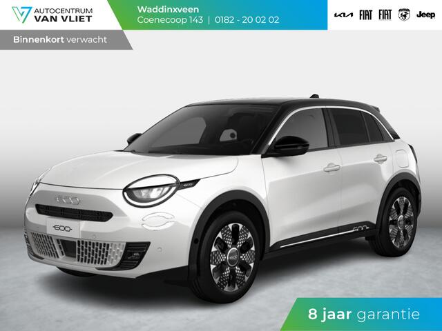 Fiat 600 1.2 Hybrid La Prima | Full Option | Bicolore