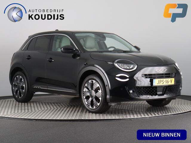 Fiat 600 1.2 Hybrid La Prima (Massage / Leder / 360 Cam / Navi / ACC / Elek. achterklep / 18'')