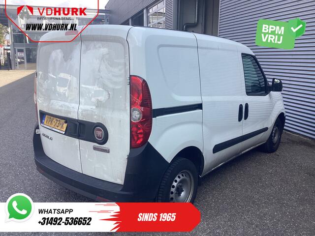 Fiat DOBLO Cargo 1.6 MJ 105 pk BPM VRIJ! 3Pers./ NL Auto/ Airco/ Cruise