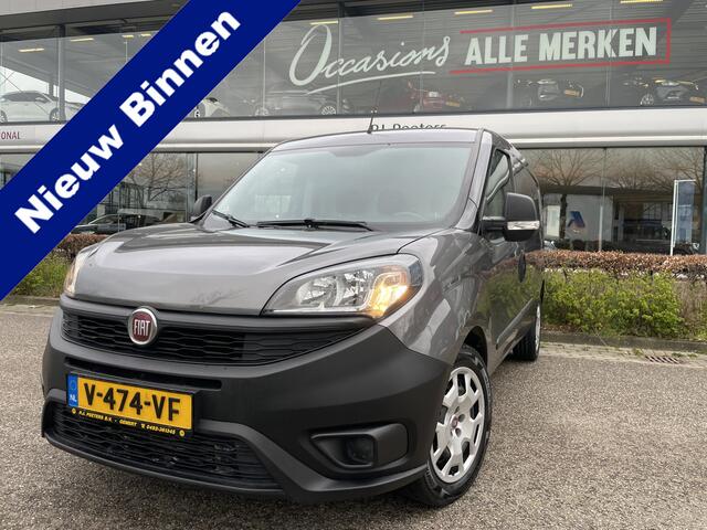 Fiat DOBLO Cargo 1.6 MJ L2H1 Maxi Airco - Achteruitrijcamera - Navigatie - Zijschuifdeur rechts - Tussenschot volledig - Elektrische ramen voor - Bluetooth - Stuur multifunctioneel - Radio