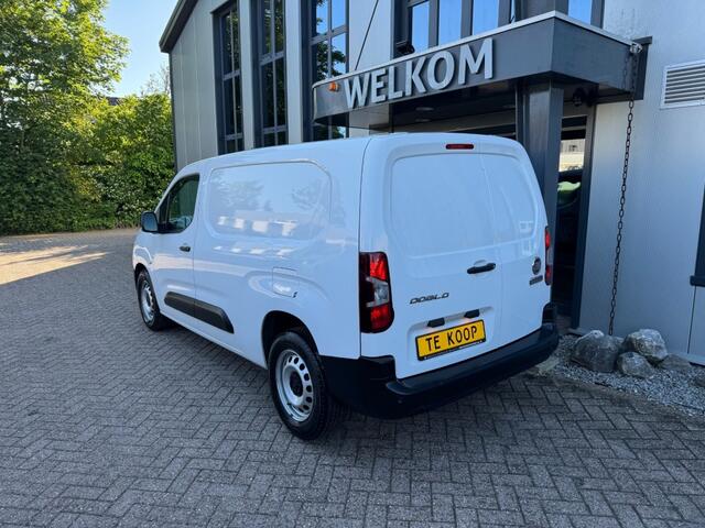 Fiat DOBLO L2 Lang 1.5 BlueHdi 102PK 3-pers, Navi, Cruisecntrl, PDC, NIEUWSTAAT! Cargo