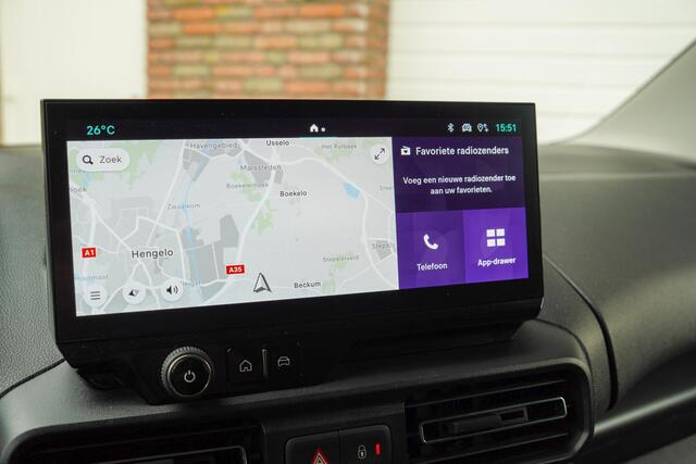 Fiat DOBLO 1.5D 100 pk L2 Navi, Camera, BPM vrij, PDC V+A Laadruimte Pakket, Apple Carplay, 3-Zits