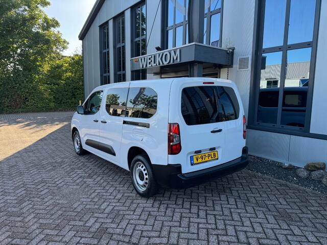 Fiat DOBLO L2 Lang 1.5 BlueHdi 102PK 3-pers, Navi, 2x Schuifdeur, Cruisecntrl, PDC, NIEUWSTAAT!