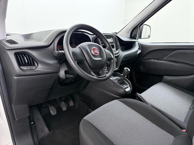 Fiat DOBLO Cargo 1.6JTD 101PK 3-Persoons Airco Euro 6 S Betonplex Vloer Wandbetimmering Schuifdeur Dealeronderhouden Origineel Nederlandse Auto