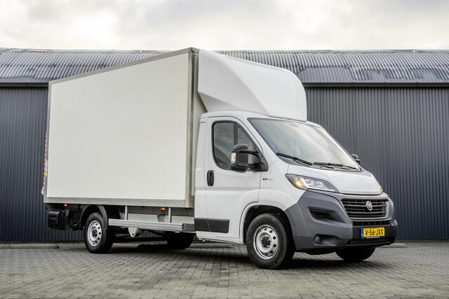 Fiat DUCATO 2.3 MultiJet Bakwagen met laadklep | Heavy Duty | 131 PK | Euro 6 | Cruise | Airco | Camera