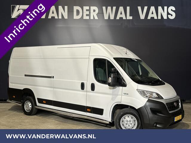 Fiat DUCATO 3.0 NP 136pk L4H2 Post NL inrichting Euro6 Airco | Camera | Sidebars | 270 graden achterdeuren, schappen, doorloopdeur
