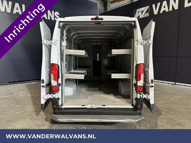 Fiat DUCATO 3.0 NP 136pk L4H2 Post NL inrichting Euro6 Airco | Camera | Sidebars | 270 graden achterdeuren, schappen, doorloopdeur