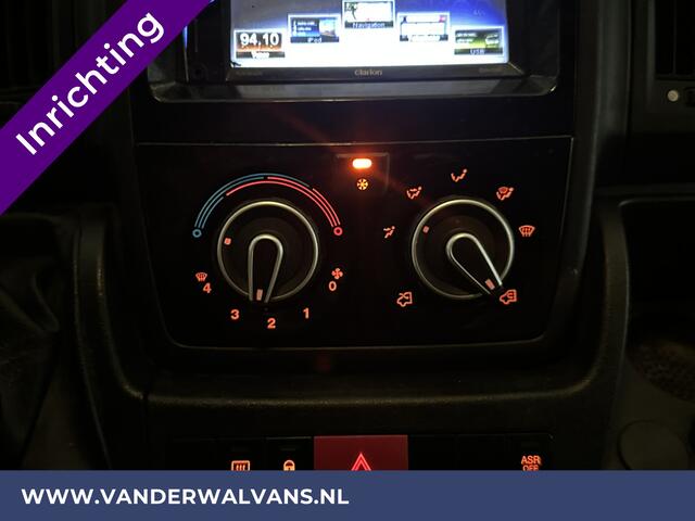 Fiat DUCATO 3.0 NP 136pk L4H2 Post NL inrichting Euro6 Airco | Camera | Sidebars | 270 graden achterdeuren, schappen, doorloopdeur