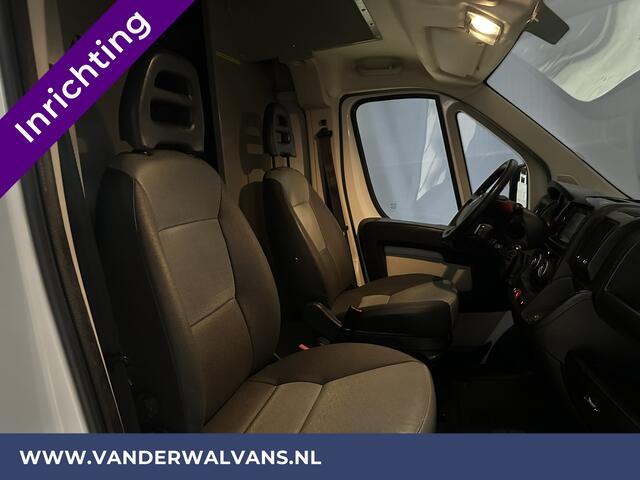 Fiat DUCATO 3.0 NP 136pk L4H2 Post NL inrichting Euro6 Airco | Camera | Sidebars | 270 graden achterdeuren, schappen, doorloopdeur