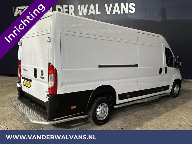 Fiat DUCATO 3.0 NP 136pk L4H2 Post NL inrichting Euro6 Airco | Camera | Sidebars | 270 graden achterdeuren, schappen, doorloopdeur