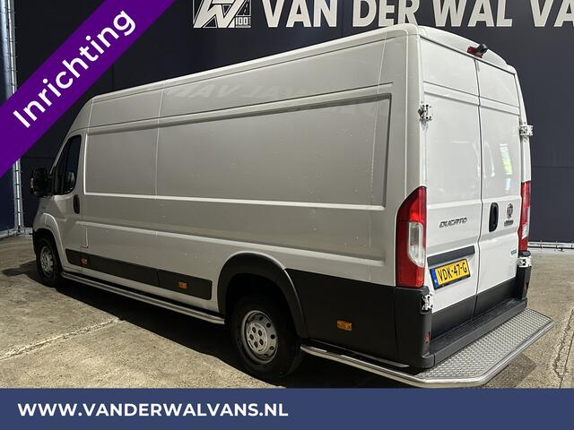 Fiat DUCATO 3.0 NP CNG 136pk L4H2 Post NL inrichting Euro6 Airco | Camera | Navigatie sidebars, 270 graden achterdeuren, schappen, doorloopdeur
