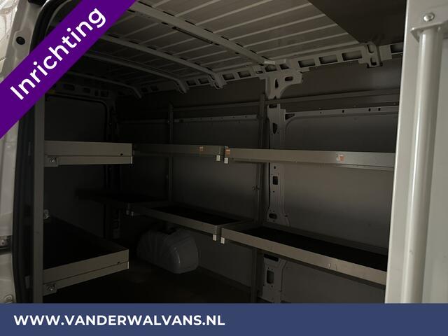 Fiat DUCATO 3.0 NP CNG 136pk L4H2 Post NL inrichting Euro6 Airco | Camera | Navigatie sidebars, 270 graden achterdeuren, schappen, doorloopdeur