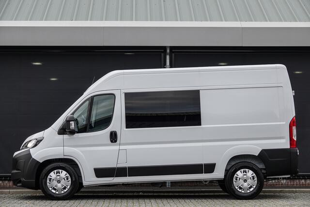 Fiat DUCATO L2H2 2.2 MultiJet 140Pk Aut. | 35 | Dubbele cabine | 6-Persoons | Achteruitrijcamera | Webasto standkachel | Trekhaak