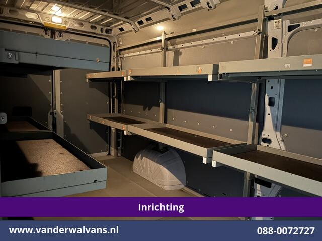 Fiat DUCATO 3.0 NP 136pk L4H2 Post NL inrichting Euro6 Airco | Camera | Sidebars | 270 graden achterdeuren, schappen, doorloopdeur