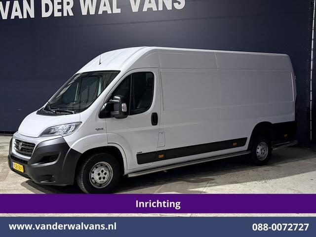 Fiat DUCATO 3.0 NP 136pk L4H2 Post NL inrichting Euro6 Airco | Camera | Sidebars | 270 graden achterdeuren, schappen, doorloopdeur