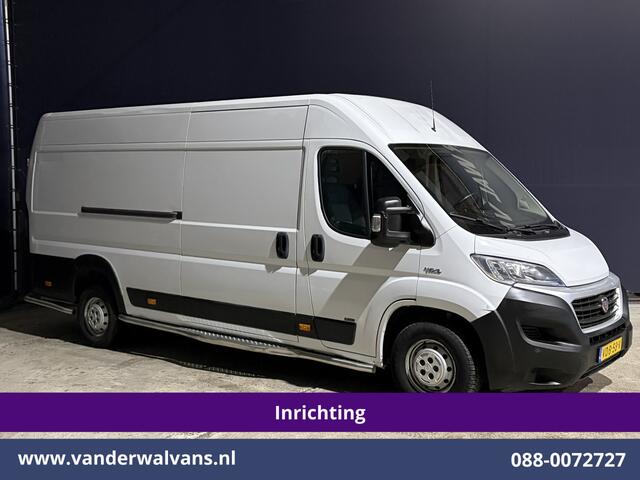 Fiat DUCATO 3.0 NP 136pk L4H2 Post NL inrichting Euro6 Airco | Camera | Sidebars | 270 graden achterdeuren, schappen, doorloopdeur