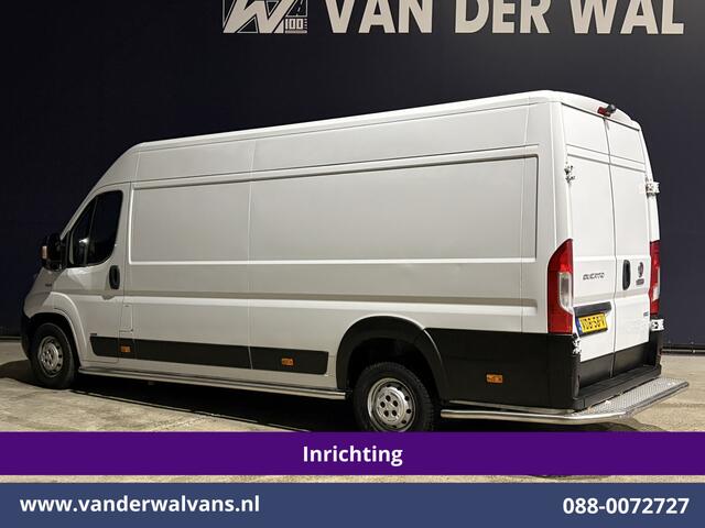 Fiat DUCATO 3.0 NP 136pk L4H2 Post NL inrichting Euro6 Airco | Camera | Sidebars | 270 graden achterdeuren, schappen, doorloopdeur