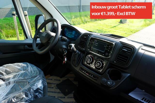 Fiat DUCATO 2.2 MultiJet 140 L3H2 3.5t |Automaat |140 pk |Betimmering |Nieuw |Camera |Cruise |Airco |Verzwaard |Bluetooth media en telefonie |DAB radio |Parkeersensoren |3500 KG verzwaard