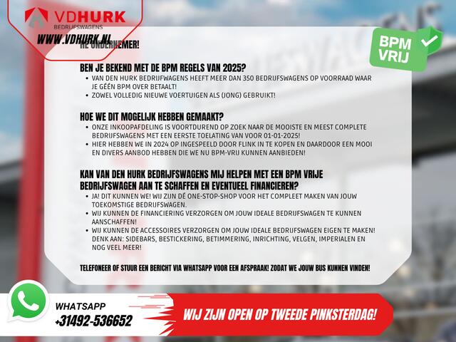 Fiat DUCATO (Opel Movano) 2.2 140 pk L2H2 Betimmering/ Carplay/ 270Gr.Deuren/ Climate/ Camera/ Cruise/ Navi/ PDC/ Cruise