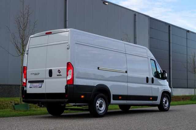 Fiat DUCATO 35H 2.2 MultiJet L4H2 180 pk |in topstaat |1e eigenaar |Grijs |Cruise |Climate control |Carplay |Trekhaak |Parkeersensoren |3500 KG |Mooie camperbasis