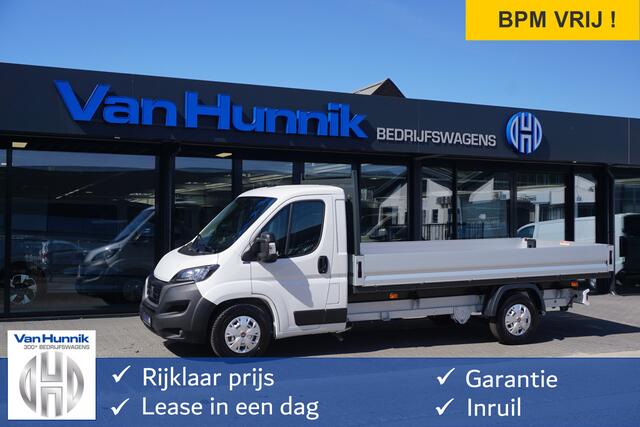 Fiat DUCATO Maxi 35 180PK Open Laadbak L4 BPM VRIJ!! Apple CP/ Android A, Airco, Cruise, trekhaak!! NR. TX01*