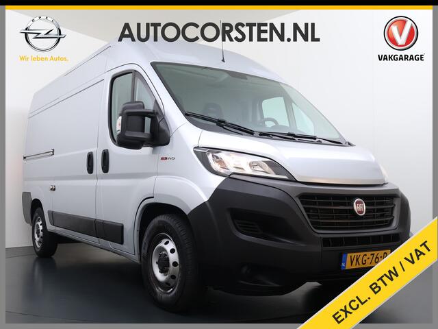 Fiat DUCATO Maxi 35H 2.3D 141PK Automaat L2H1 3-Persoons Trekhaak Navi Camera Cruise Control Ecc Bluetooth Euro 6 Betonplexvloer Wandbetimmering Schuifdeur 3.000KG Trekgewicht