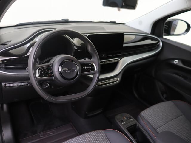 Fiat E-500 Icon 42 kWh | LED koplampen | Stoelverwarming | Keyless |