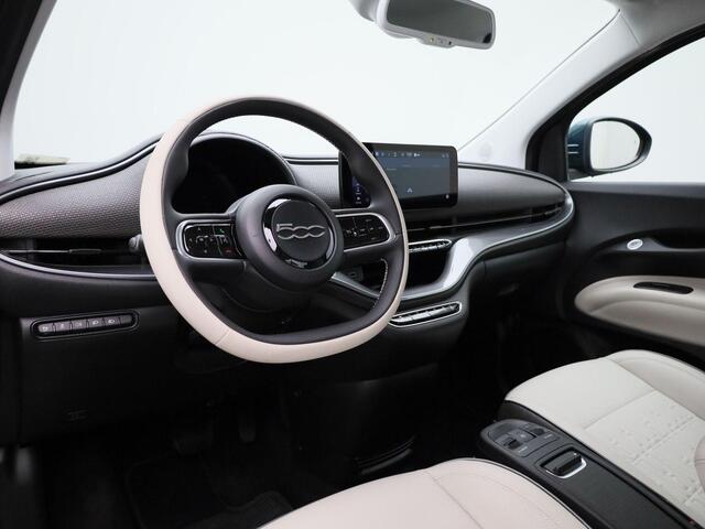 Fiat E-500 La Prima 42 kWh | Navigatie | Camera | leder