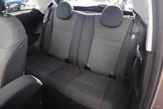 Fiat E-500 Icon 42 kWh Automaat Panoramadak Navigatie LED Carplay Android Bluetooth 16 inch LMV Clima Cruise Parkeersensor