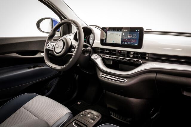 Fiat E-500 500 C Icon 42 kWh | Cabrio | 17 inch LMV | LED | Camera | Keyless | Lane Assist