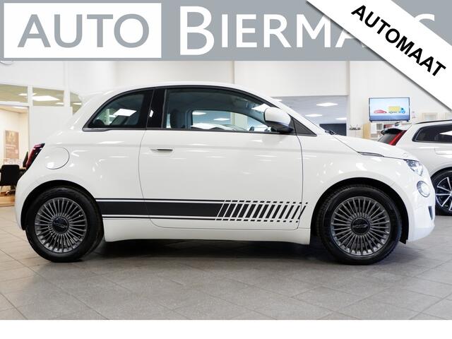 Fiat E-500 Icon 42 kWh 118PK Rijklaarprijs incl Garantie!