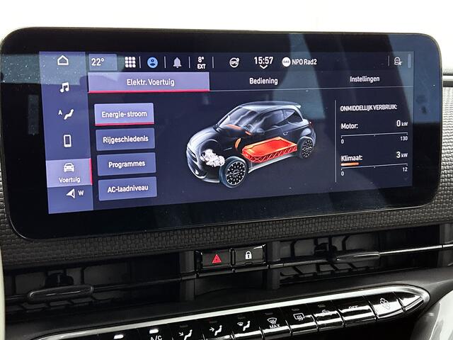 Fiat E-500 Cabrio La Prima 119PK / 42 kWh / SOH 88% / Leder / Adap-Cruise / Pdc+Camera / Navigatie / Airco-ecc. / Apple Carplay Android / Apk 11-2026