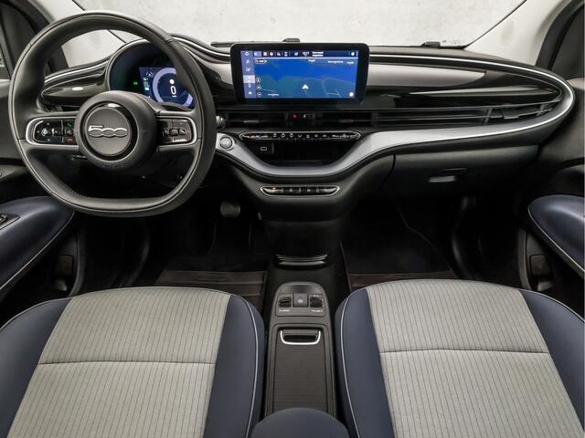Fiat E-500 C Sport Icon 42 kWh Automaat (APPLE CARPLAY, GROOT NAVI, CLIMATE, LED, LM VELGEN, CRUISE CONTROL, NIEUWSTAAT)