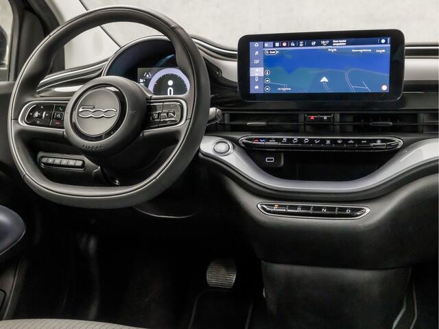 Fiat E-500 C Sport Icon 42 kWh Automaat (APPLE CARPLAY, GROOT NAVI, CLIMATE, LED, LM VELGEN, CRUISE CONTROL, NIEUWSTAAT)