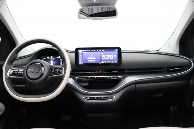 Fiat E-500 Cabrio La Prima | 42kWh | Adaptive cruise | Camera | Stoelverwarming