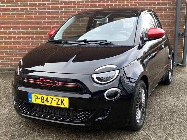 Fiat E-500 RED 42 kWh NAV CRUISE STOELVW CARPLAY DAB PDC LMV