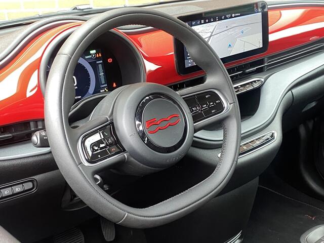 Fiat E-500 RED 42 kWh NAV CRUISE STOELVW CARPLAY DAB PDC LMV