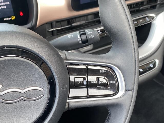 Fiat E-500 CABRIO Icon 42 kWh NAV STOELVW CARPLAY PDC CRUISE LMV