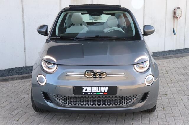 Fiat E-500 Cabrio La Prima by Bocelli 42 kWh | JBL | Winter | Camera | 17"