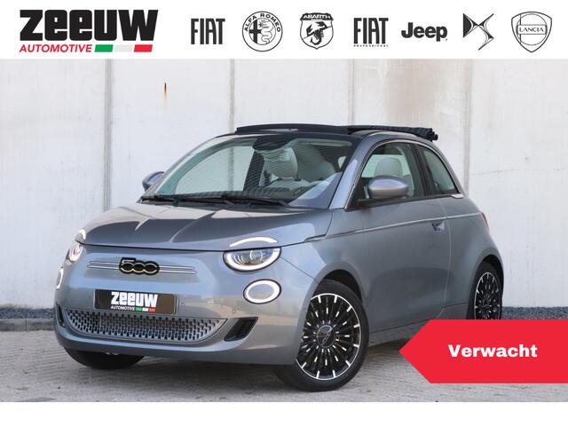 Fiat E-500 Cabrio La Prima by Bocelli 42 kWh | JBL | Winter | Camera | 17