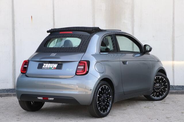 Fiat E-500 Cabrio La Prima by Bocelli 42 kWh | JBL | Winter | Camera | 17