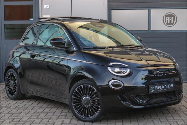 Fiat E-500 La Prima 42 kWh 1e eig Full option Schuifdak Garantie
