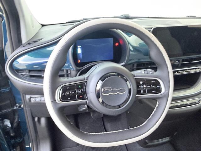 Fiat E-500 La Prima Cabrio 42 kWh | Cabrio! | Camera | Wireless Carplay | Navigatie | Climate Control |