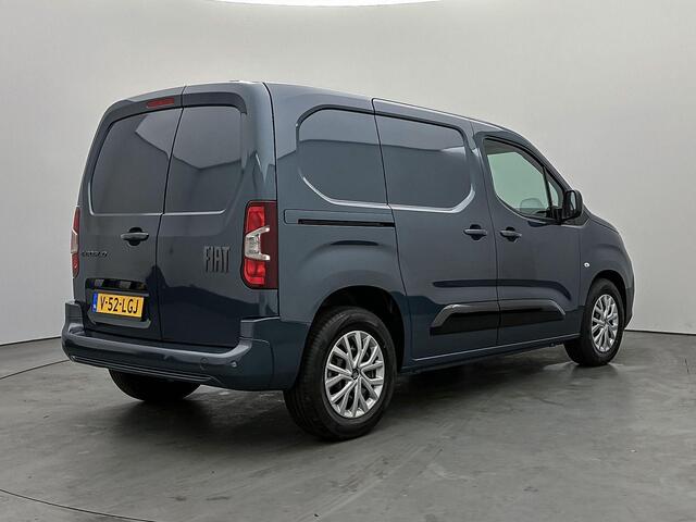 Fiat E-Doblo EV L1 50 kWh 136PK | Navigatie | Rondomzicht Camera | Parkeersensoren Achter | Lederen Stuurwiel Verwarmd | Airco | Cruise Control | DAB Ontvanger | Zijschuifdeur Rechts | Adaptieve Cruise Control | Centrale Deurvergrendeling met Afstandsbediening |