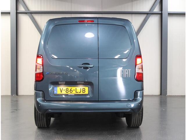 Fiat E-Doblo 136PK L1 50 kWh | NIEUW! | Navigatie | AppleCarPlay/AndroidAuto | Houtenlaadvloer | Cruise Control | Climate Control | Navigatie | Parkeersensoren | DAB Radio | Armsteun | Parkeersensoren |